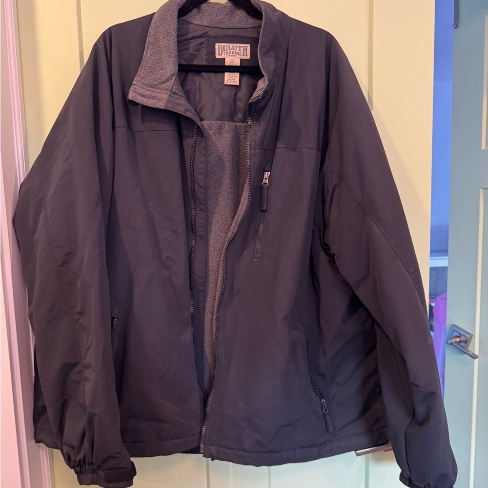 Duluth Trading Co Men's Charcoal Parka